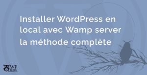 installer WordPress en local avec WampServer - la méthode complète.png