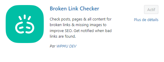 broken link checker plugin