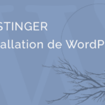 hostinger - installer Wordpress