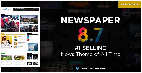 Newspaper template wordpress themeforest